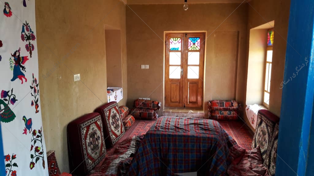 اتاق 10 نفره بومگردی قلعه مهر توران در شاهرود_روستای قلعه بالا
